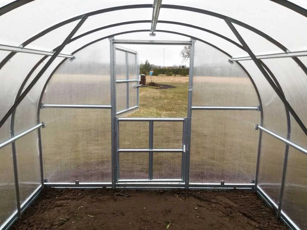 Meistro Kodas Arkinis šiltnamis KLASIKA 12 m2/4 mm danga (3x4 m)