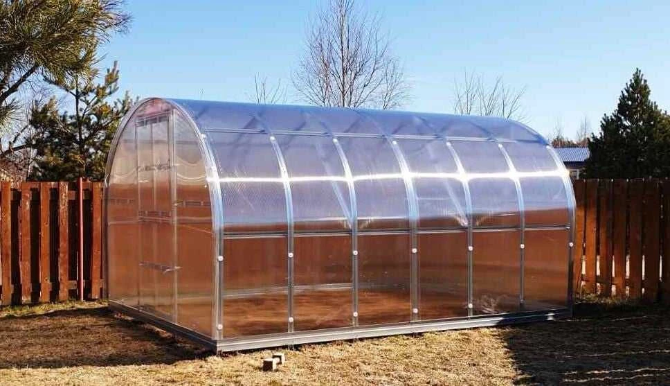 Meistro Kodas Arkinis šiltnamis KLASIKA 12 m2/4 mm danga (3x4 m)