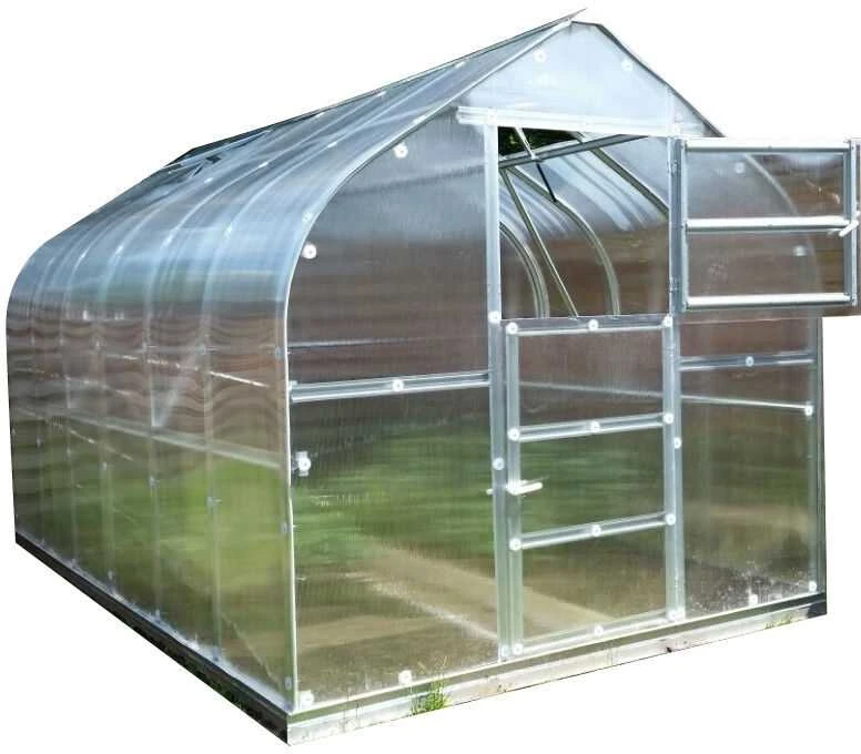 Meistro Kodas Šiltnamis STANDART*KLASIKA 10 m2/4 mm (2,5x4 m) 2 stoglangiai
