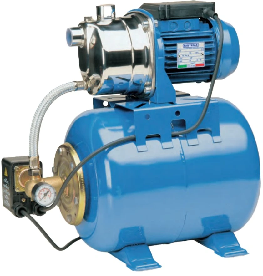 Siurblys su slėginiu baku Sistema AJX 80/22 HL, 600W
