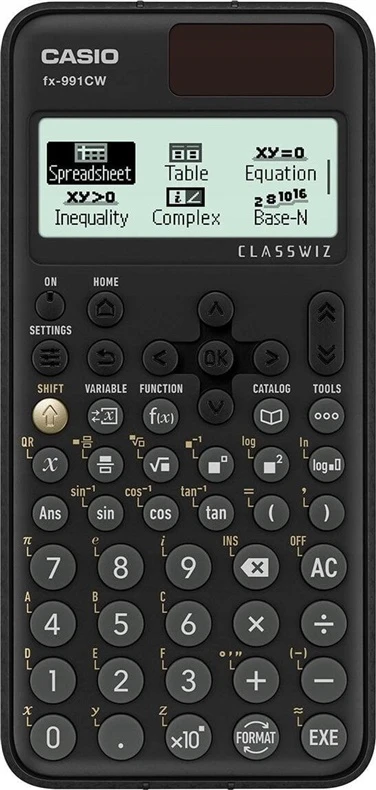 Skaičiuotuvas Casio Classwiz FX-991CW. juoda