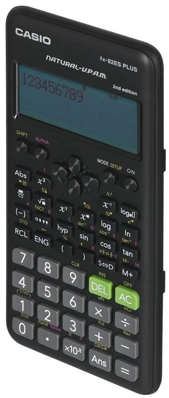 Skaičiuotuvas mokslinis Casio FX 82ES PLUS 2E. juoda