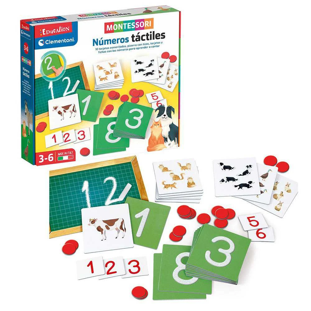 Edukacinis žaislas Clementoni Tactile Numbers 50737