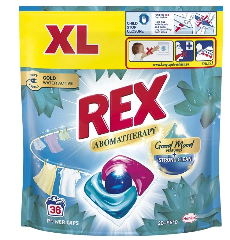 PLOVIMO KAPSULĖS REXALMOND OIL Baltas 36 VNT.