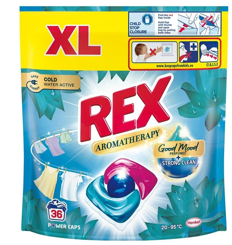 PLOVIMO KAPSULĖS REXALMOND OIL Baltas 36 VNT.
