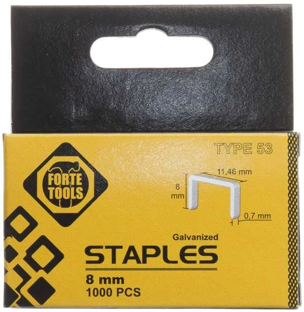Segtukų kabės Forte Tools, 11.46 mm x 0.7 mm, 1000 vnt.