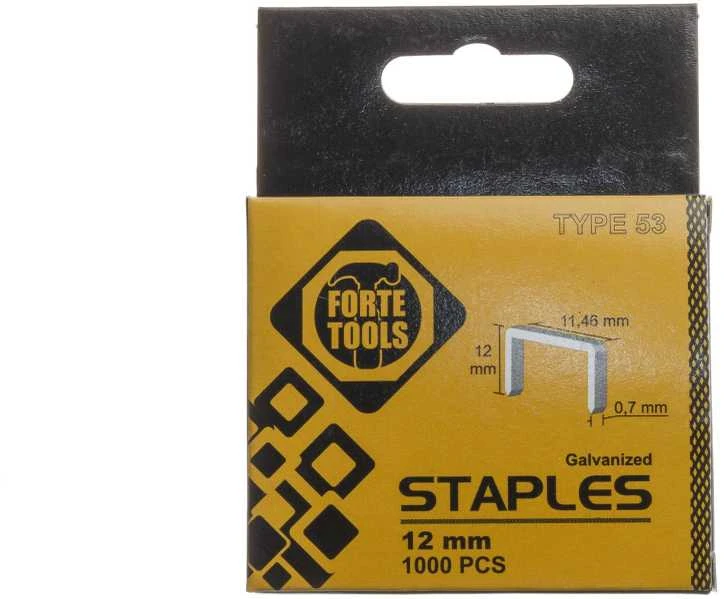 Segtukų kabės Forte Tools, 11.46 mm x 0.7 mm, 1000 vnt.