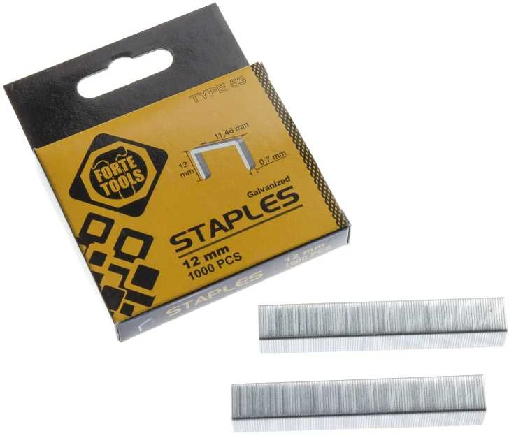 Segtukų kabės Forte Tools, 11.46 mm x 0.7 mm, 1000 vnt.