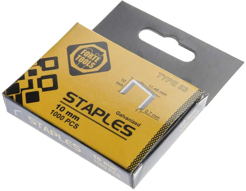 Segtukų kabės Forte Tools, 11.46 mm x 0.7 mm, 1000 vnt.