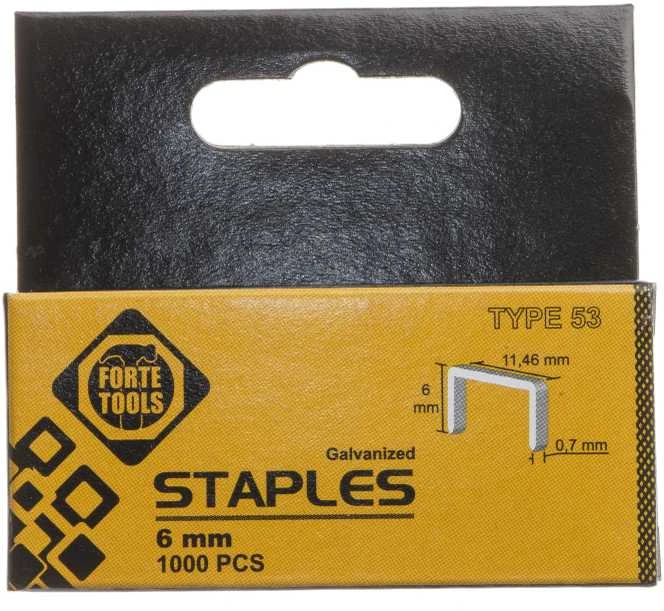 Segtukų kabės Forte Tools, 11.46 mm x 0.7 mm, 1000 vnt.