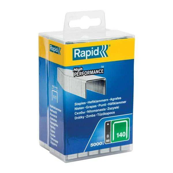 Rapid Kabės Nr140 8mm 5000 vnt plastikinė dėžutė