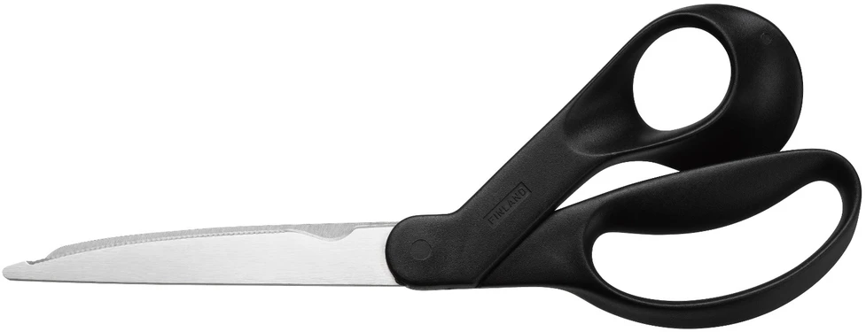 Fiskars intensyvaus naudojimo žirklės dantytais ašmenimis 25cm