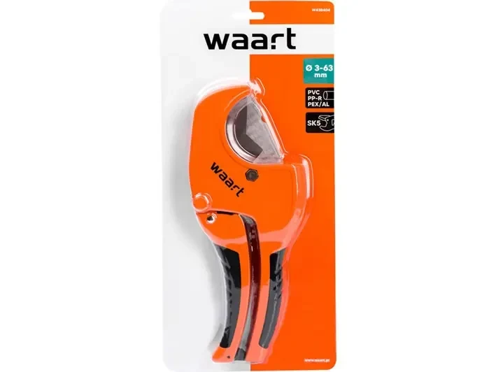 Žirklės PVC vamzdžiams 3-63 mm. WAART