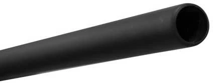 Haushalt Clarks plieno apvalus vamzdis, 25 mm skersmens, 1500 mm. Juodas