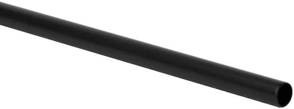 Haushalt Clarks plieno apvalus vamzdis, 25 mm skersmens, 1500 mm. Juodas