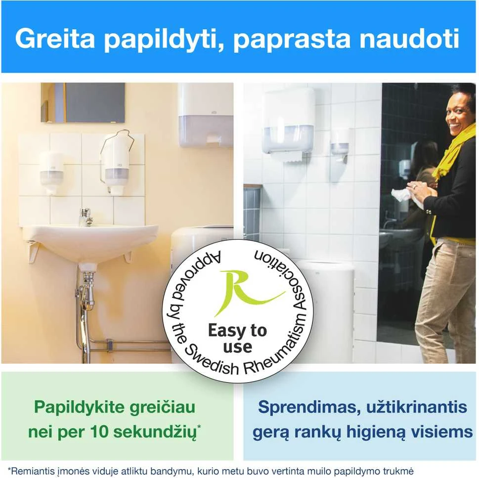Muilas Tork Premium Mild S2, skystas, 475ml 1901-007