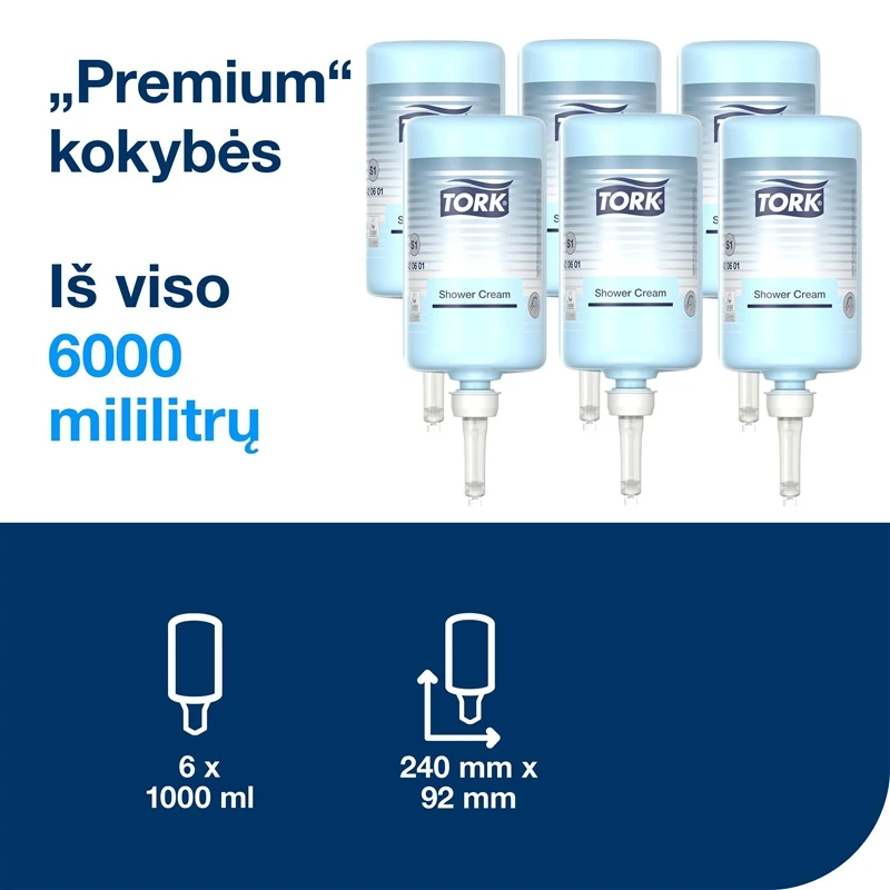 Šķidrās ziepes Tork 420601, 1000 ml