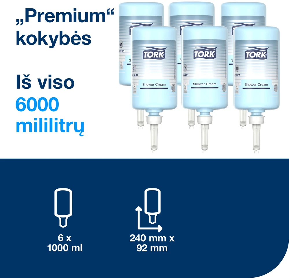 Šķidrās ziepes Tork 420601, 1000 ml