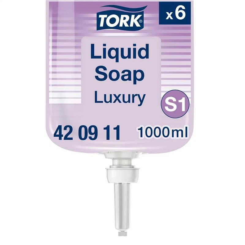 Skystas muilas TORK PREMIUM Luxury ,S1, 1L 420911, alyvinė