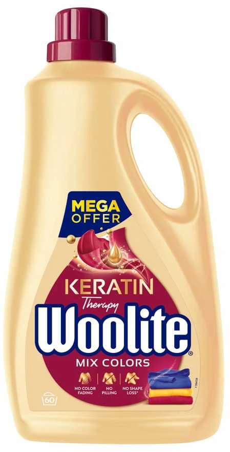 Skystas skalbiklis Woolite Keratin, 3.6 l