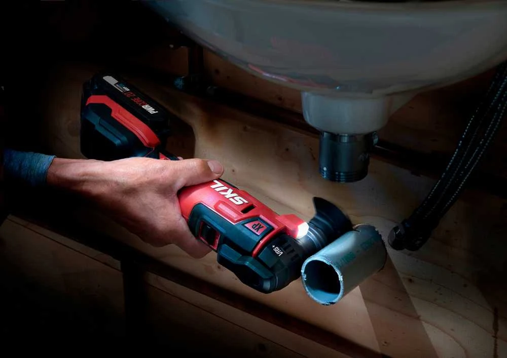 Skil Red Daugiafunkcinis įrankis Skil 3650 CB; 20 V (be akumuliatoriaus ir pakrovėjo)