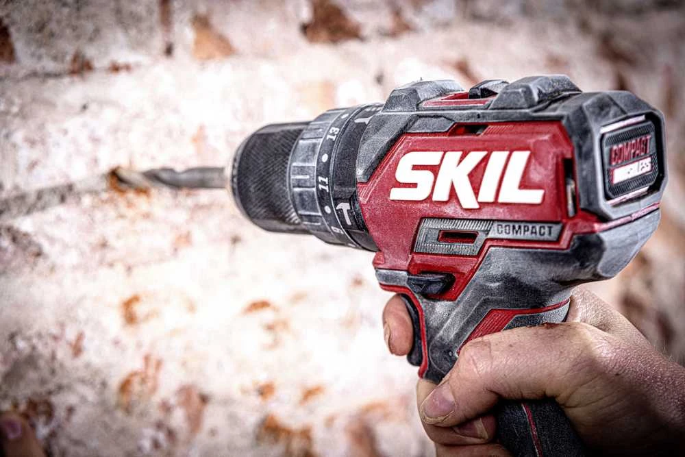 Skil 3075 CA gręžimo proceso metu