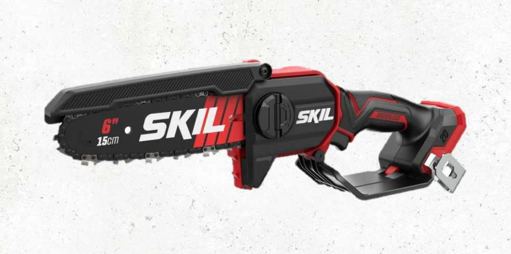 Skil_Red Akumuliatorinis grandininis pjūklas Skil GS1E0512CA, 15 cm