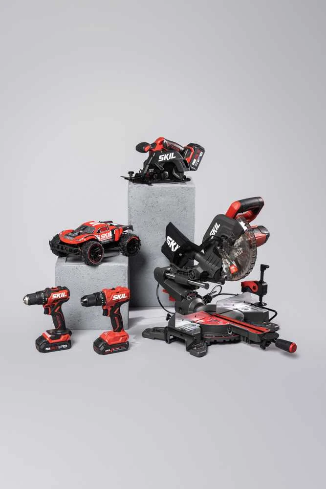 Skil Sourcing APSKRITINIS PJŪKLAS 3551AB 20V 1X4AH + KREIPIAMOJI BĖGELĖ | Tiekimas