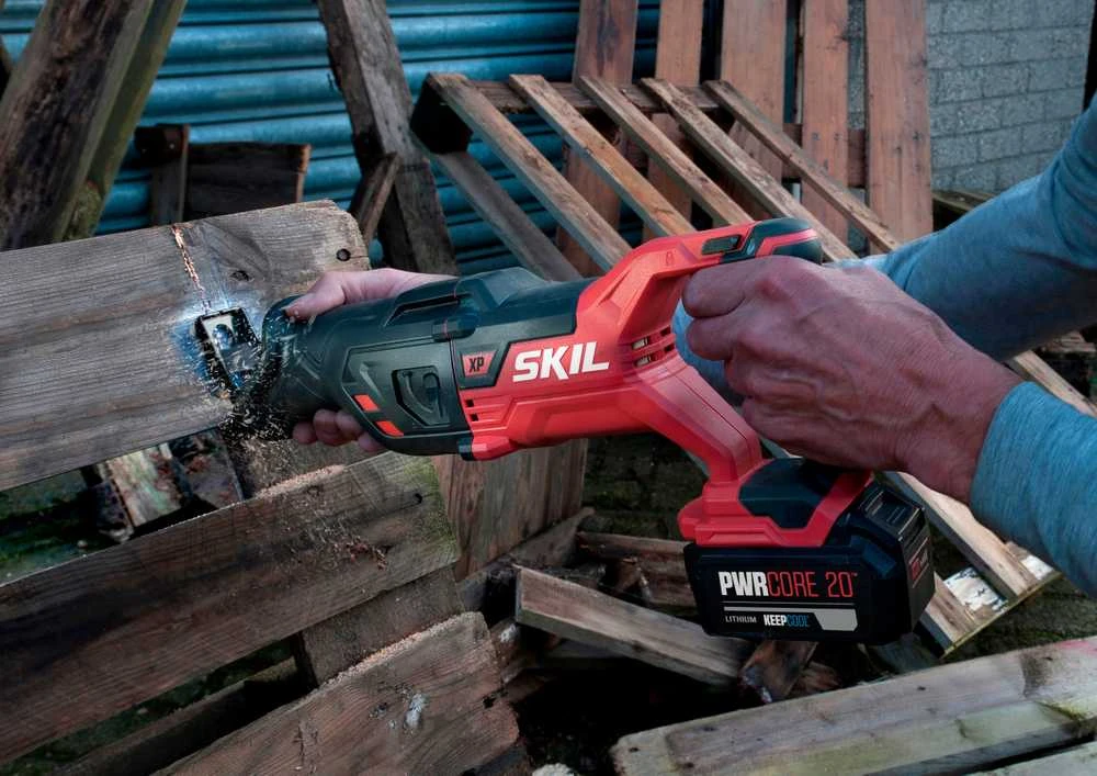 Akumuliatorinis tiesinis pjūklas Skil 3480CB; 20 V (be akumuliatoriaus ir pakrovėjo)