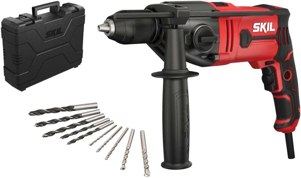 Skil 6745 GA grąžtas 3200 RPM Beraktė 2,6kg Juoda, Raudona