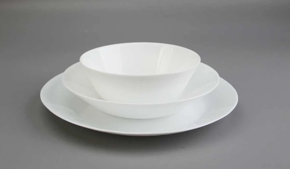 Lėkštė desertinė Okko, 17.8 cm x 17.8 cm, balta
