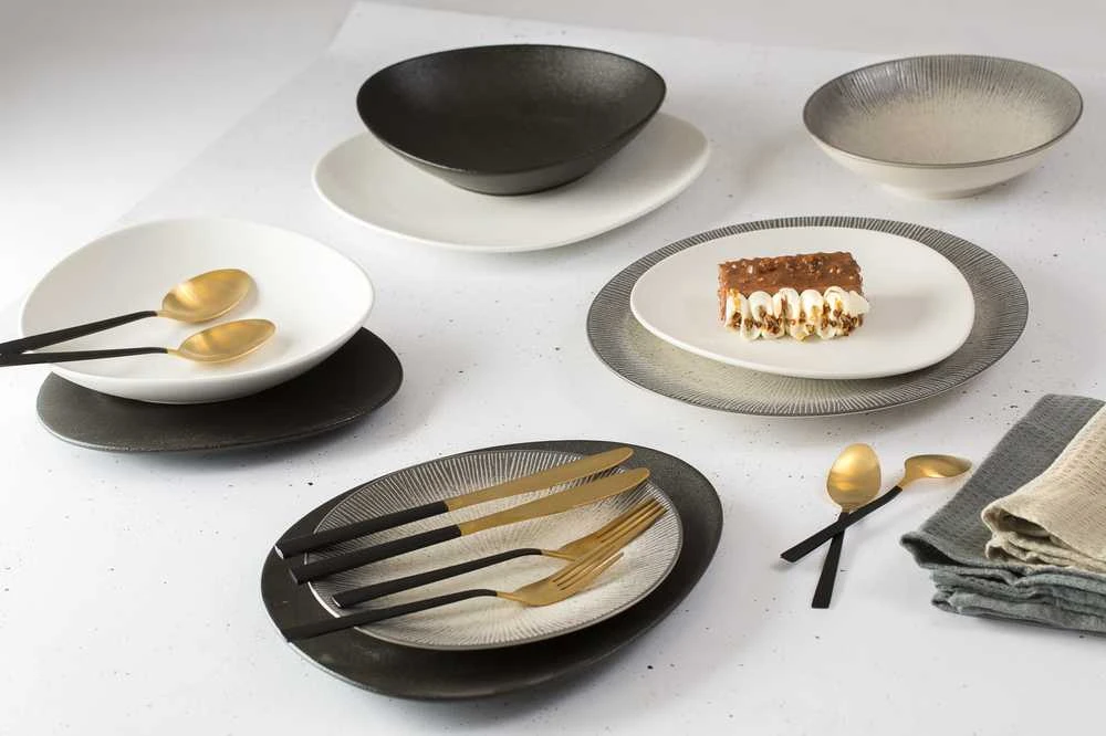 Secret de Gourmet GALET desertinė lėkštė, 23 cm, balta