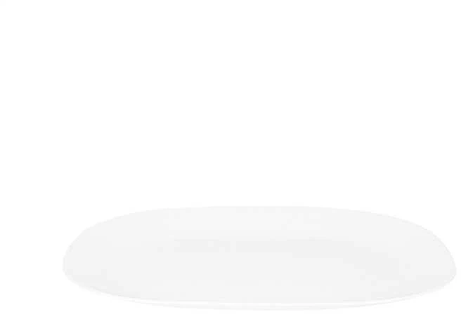 Okko Lumarko PLATE SQUARE OVAL 34.3CM Baltas