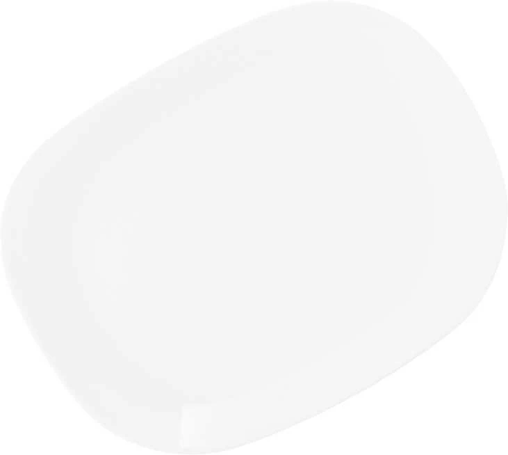 Okko Lumarko PLATE SQUARE OVAL 34.3CM Baltas