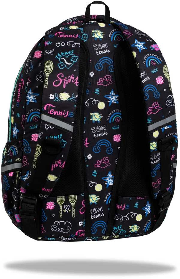 Cool Pack Mokyklinė kuprinė TENNIS STAR, CoolPack, 2-jų skyrių, 24 L