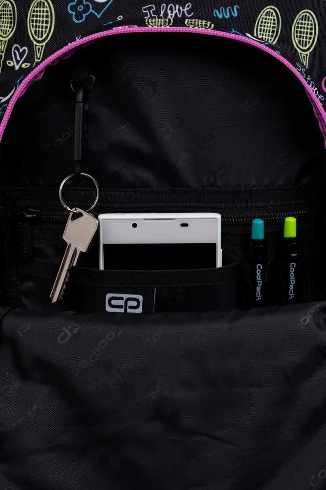 Cool Pack Mokyklinė kuprinė TENNIS STAR, CoolPack, 2-jų skyrių, 24 L
