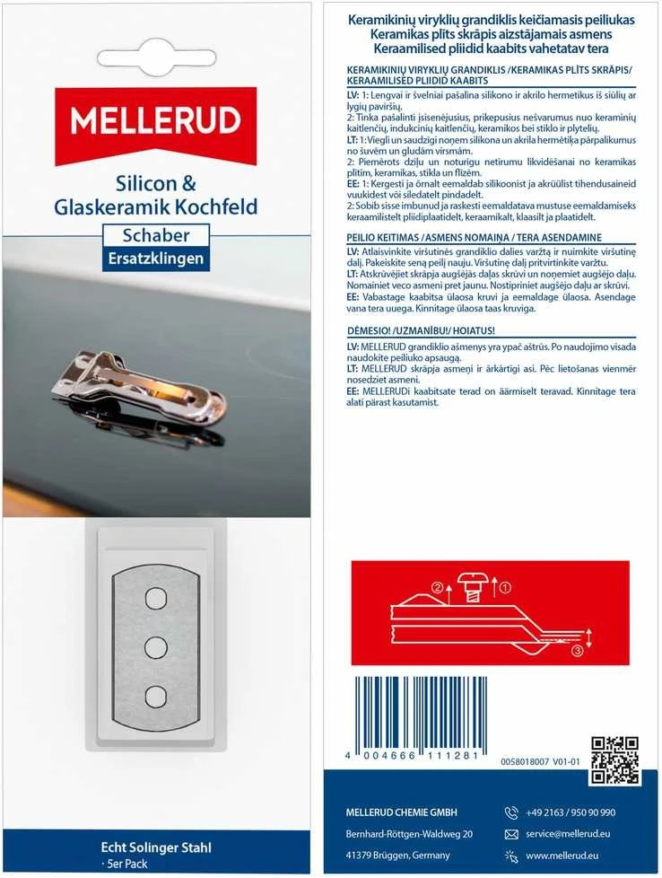 Keraminių viryklių grandiklis MELLERUD