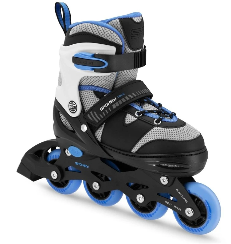 Riedučiai Spokey Trixie 944628. mėlyni/juodi. 31-34