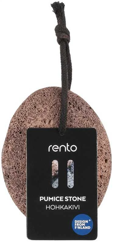 Skrubis Rento, pumeks, 10 x 7.5 cm, brūna