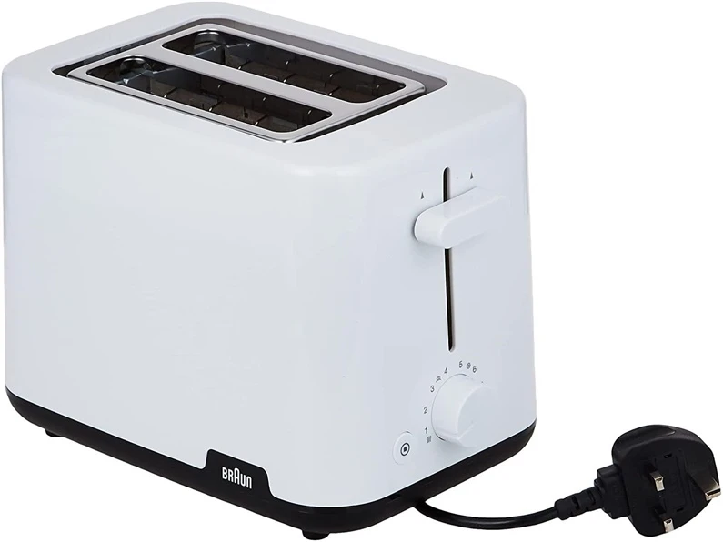BRAUN pusryčių skrudintuvas HT 1010 BK, Baltas