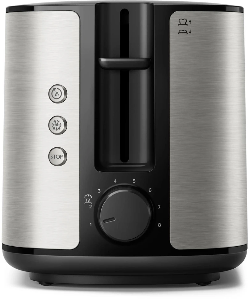 Skrudintuvas Philips Viva Collection HD2650/90, 950W, sidabrinis