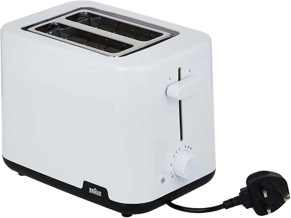 BRAUN pusryčių skrudintuvas HT 1010 BK, Baltas