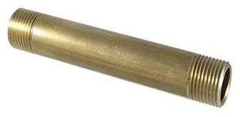 Tdm Brass Tdm_Brass Trumpasriegis 105M, ½”, 75 mm, išorinis sriegis