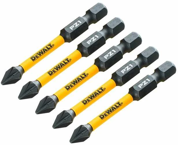 Sukimo antgaliukai FLEXTORQ PZ1, 25 mm, DeWALT, 5 vnt.