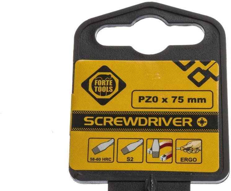 Forte_Tools Kryžminis atsuktuvas Forte Tools, PZ0, 75 mm