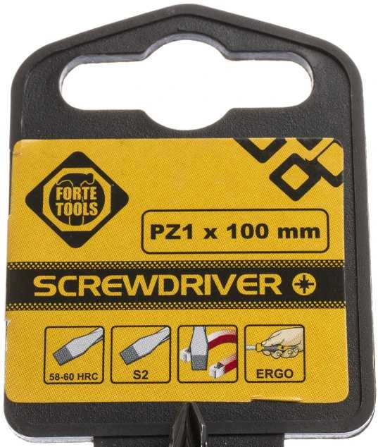 Forte Tools „Forte“ kryžminis atsuktuvas PZ1 x 100 mm