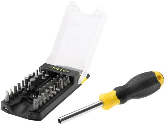 Grąžtas Atsuktuvas Stanley Multibit Screwdriver Set, 22.8 cm, 34 vnt.