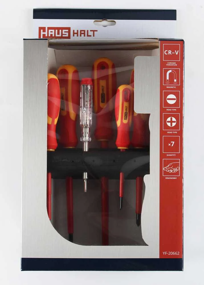 Haushalt Milwaukee 7PCS INSULATED SCREWDRIVER SET