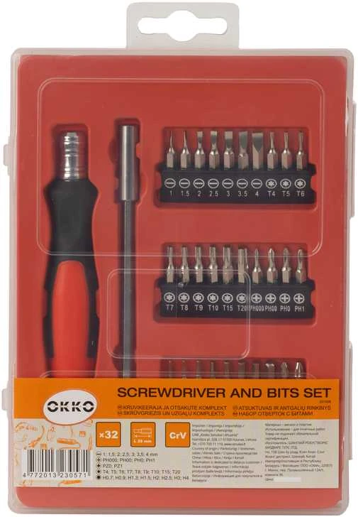 Okko Bosch SCREWDRIVERS AND BITS SET 201006