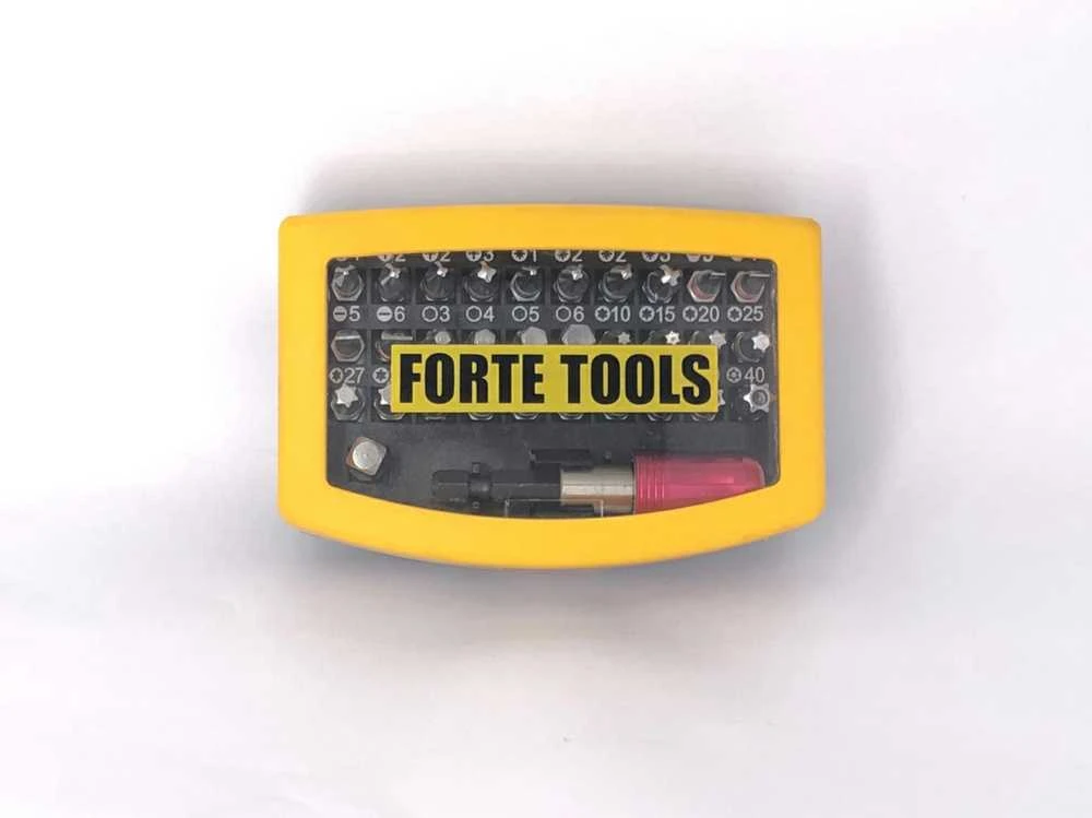Forte_Tools Atsuktuvo antgalių rinkinys FORTE TOOLS, 32 vnt.
